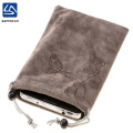 wholesale fashion small felt drawstring bag for mobile phone